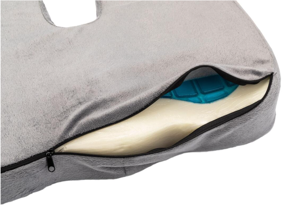 Подушка на сиденье гелевая фото 3