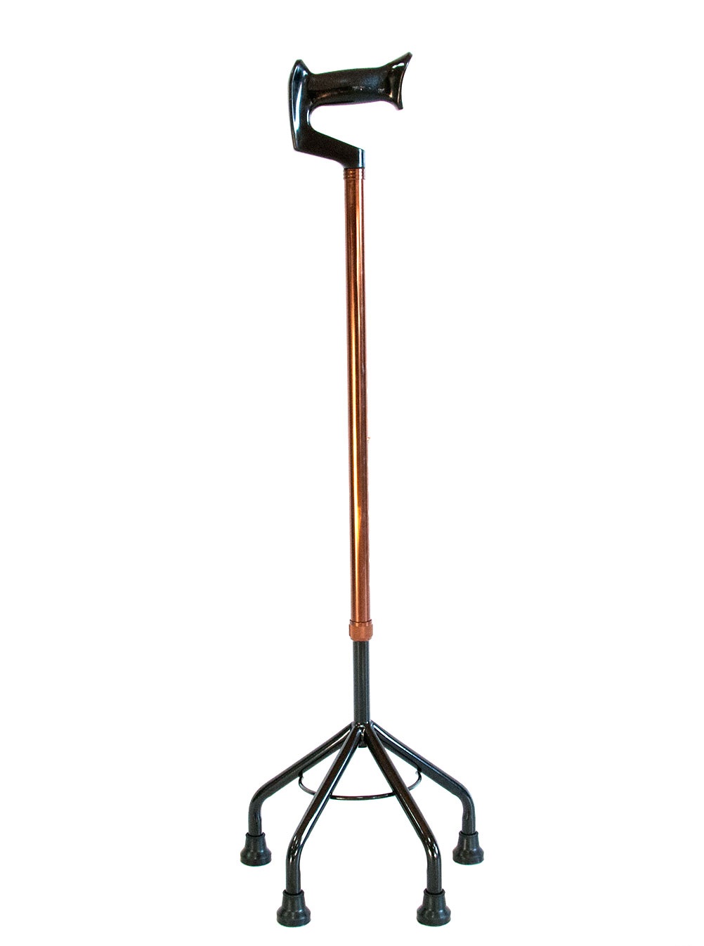 Трость с четырьмя ножками ТР4 (высокое пирамидальное основание) фото 1