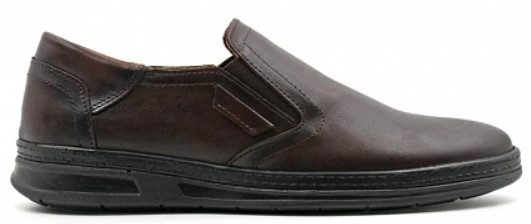 Обувь ортопедическая сложная полуботинки мужские цв.коричневый 92470-Х-002 фото 4