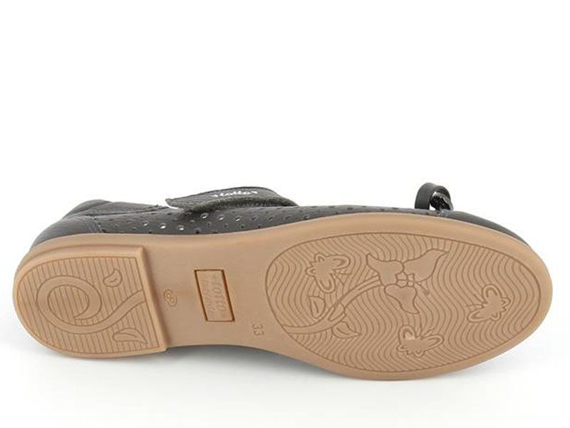 Туфли школьные для девочки 30001/3-КП-721 (серый) фото 3