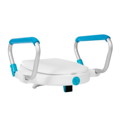 Насадка 10 см на унитаз c поручнями ТU 233-4 фото 1