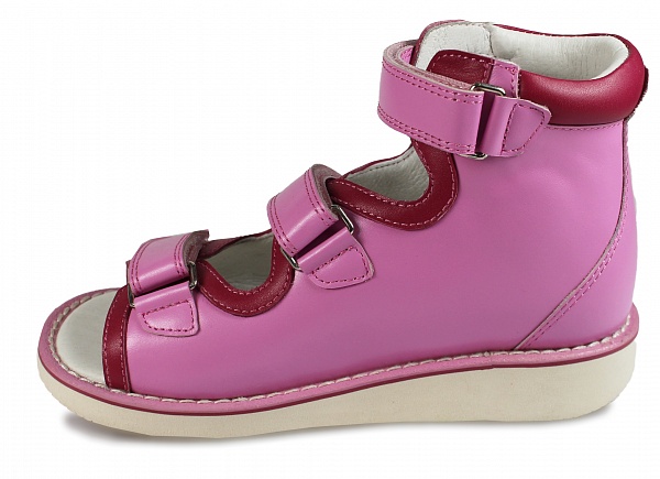 Сандалии детские ортопед. с открытым  носом на девочку 15-308S  фото 3