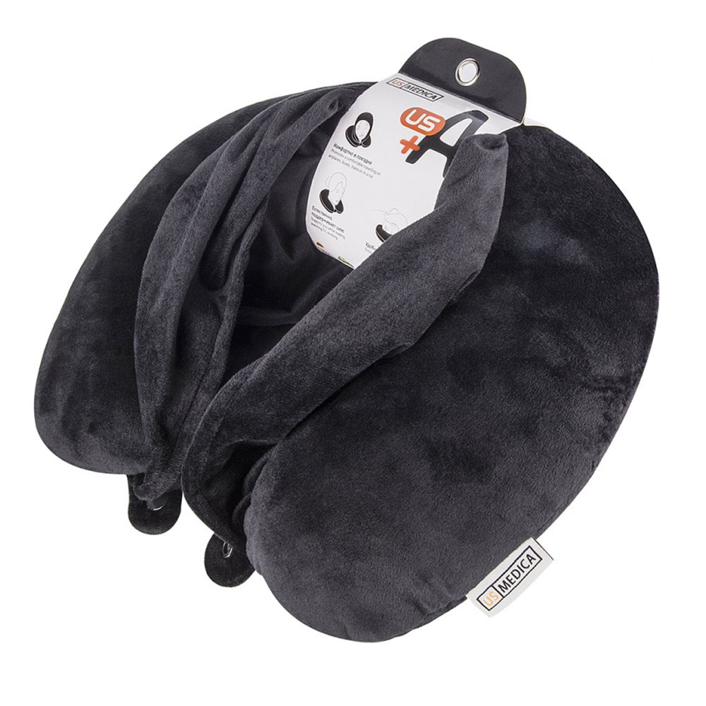 Подушка с капюшоном для путешествий взрослая US-A Plus фото 1