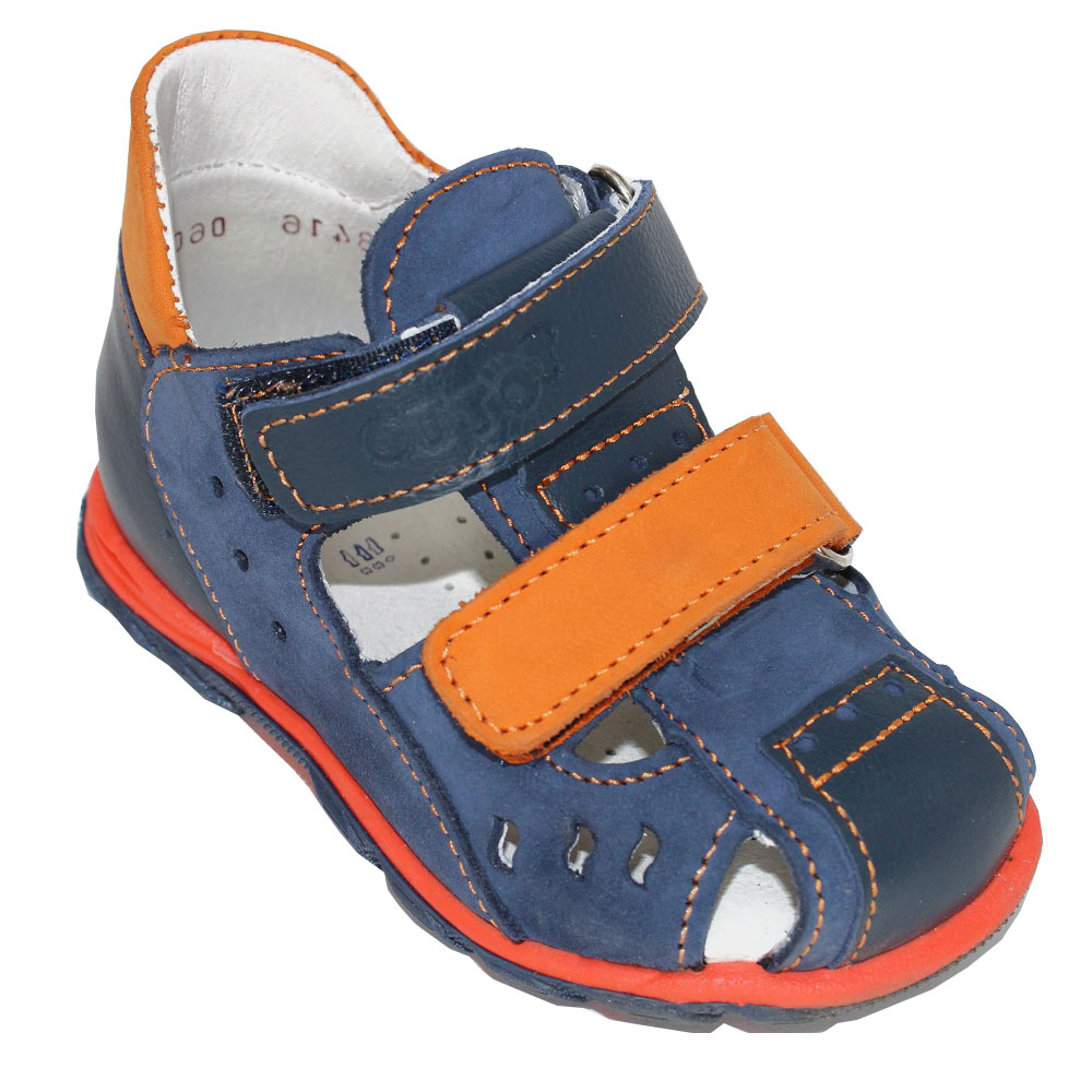 Босоножки  детские с закрытым носом, джинс р.25 М 060-3,43,15   фото 1