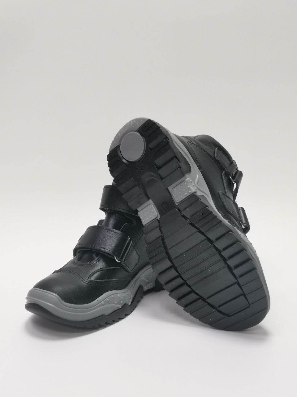 Ботинки демисезонные на байке цв.черный 3541-БП-W-131 фото 3