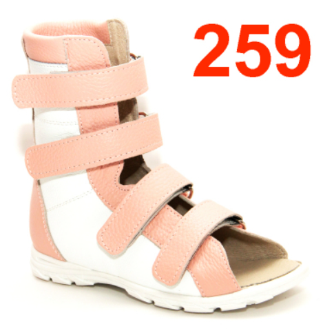 Сложная ортопедическая обувь тип Тутор на 4-х липучках Аквелла 259 фото 3