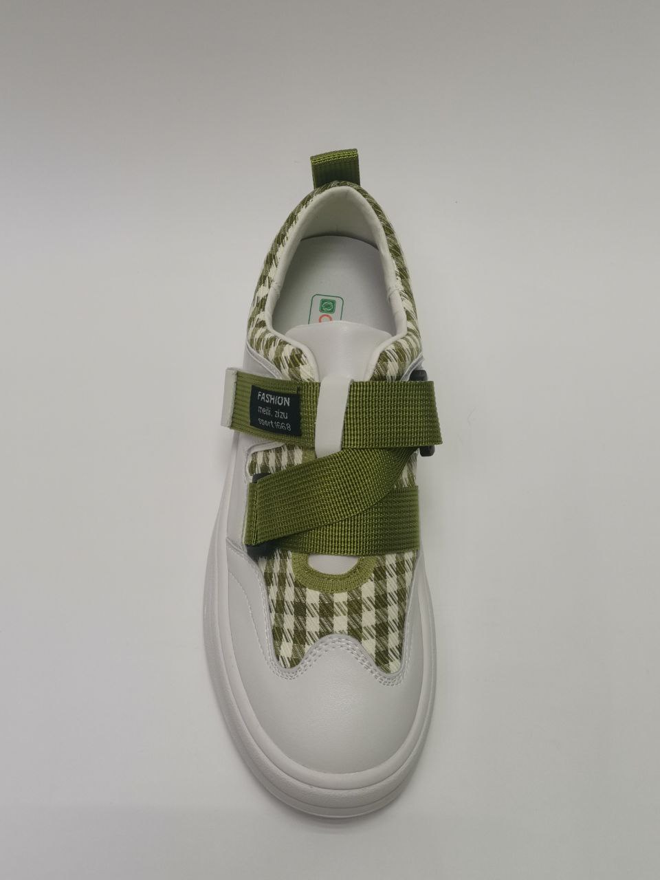 Полуботинки ортопедические женские Ортомода цв.белый с салатовым MD17-1A  фото 8