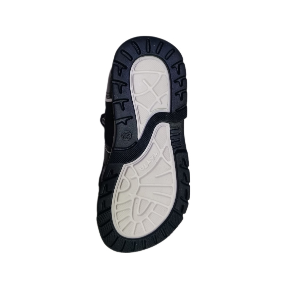 Босоножки  детские открытый нос, цв.синий/белый 043/1-КП-2,12,99 фото 3