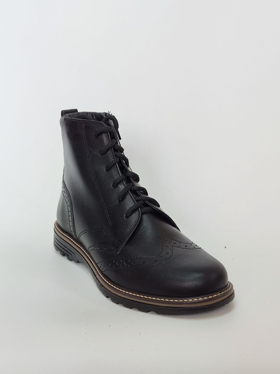 Ботинки осенние цв. черный 2200-Б/ш-м фото 1