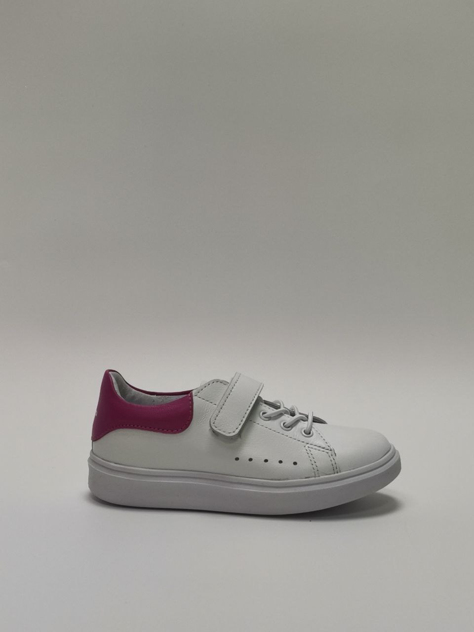  Полуботинки школьные для девочки 11233-КП-99,187 (белый/фуксия) фото 6