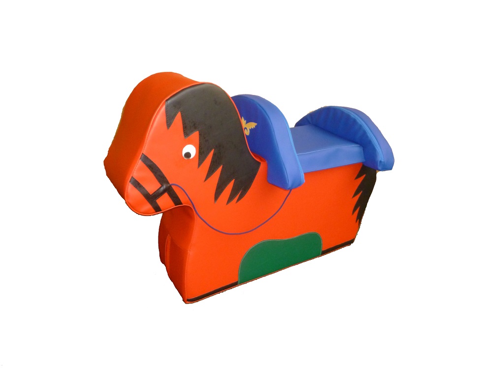 Кресло-животное: лошадка, верблюд, барашек, 70*20*50 см  фото 1