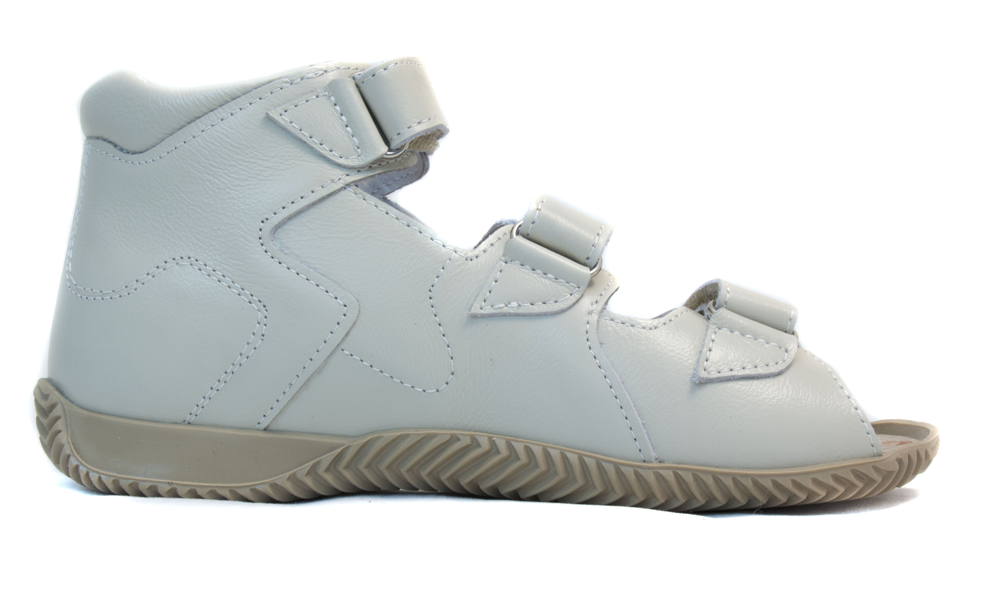 Сандалии ортопедические детские с открытым носом Орфея Б4-124-051-000-1 цвет молочный фото 3