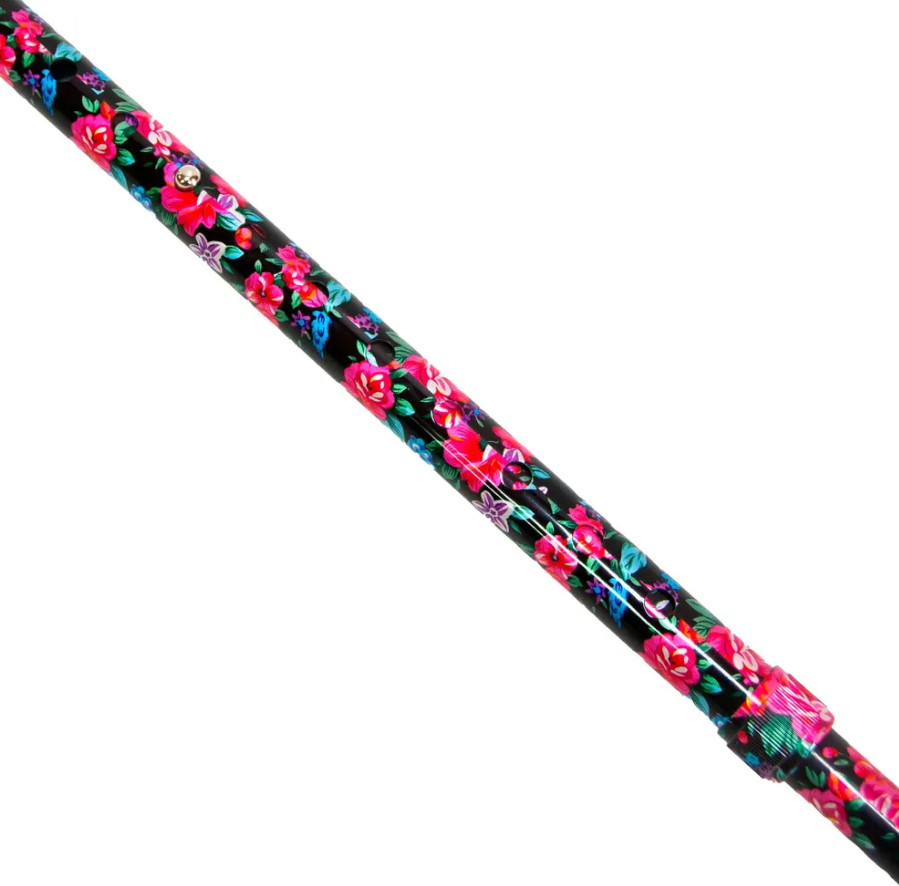 Трость телескопическая с пластмассовой ручкой ТР1(ПР) сУПС Цветочная феерия фото 12