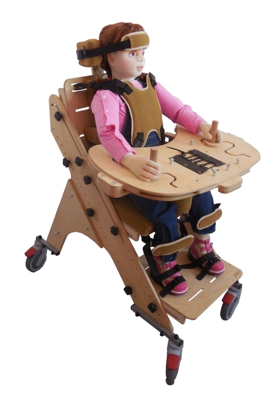 Опора функциональная для сидения для детей-инвалидов "Я МОГУ!" ОС-005 на деревянной раме фото 5