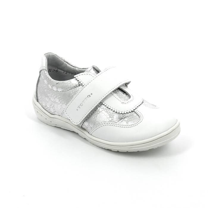 Полуботинки белый/серебро 2436-КП-5213,99 фото 1