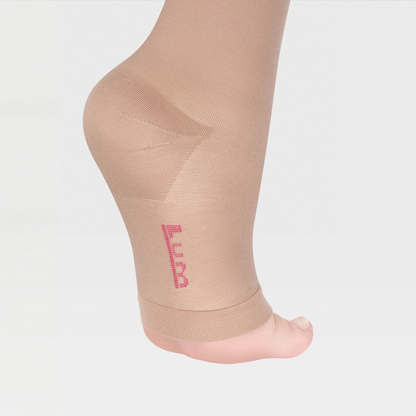 Гольфы женские Idealista, с открытым носом, ID-230 (40-44), 1 класс фото 2