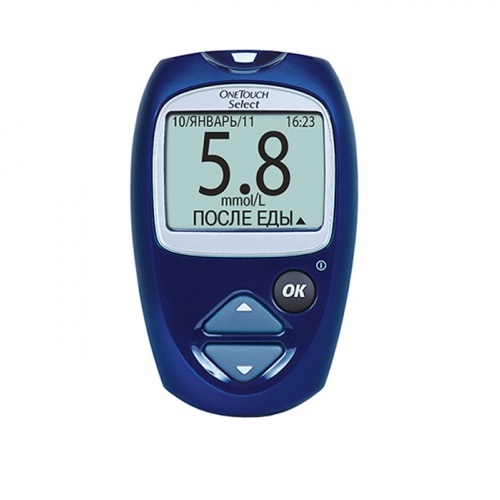 Глюкометр One Touch Select + тест полосоки в подарок фото 1